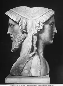 Volterra: Two faced herma with Bacchus