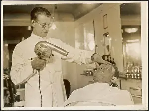Hairdryer: Facial Mud Pack for Man