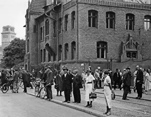 Closure: Factory closure at AEG in Berlin, 1935