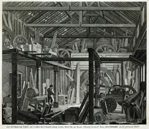 Wheelwright: Factory Interior 1822