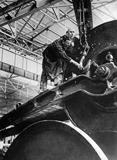 Spool: Factory worker, 1930s