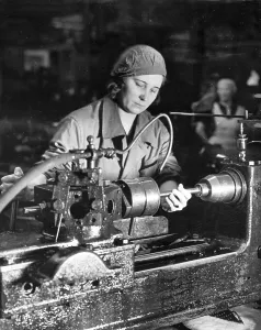 Fact: Factory worker in the Nazi Germany, 1934