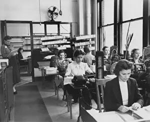 Coworkers: Factory workers on the job