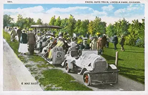 Amusements: Fadgl Auto Train, Lincoln Park, Chicago