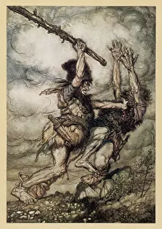 Fafner: FAFNER KILLS FASOLT