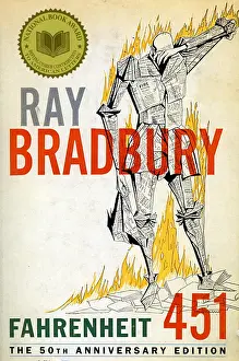 Oskar: Fahrenheit 451 a dystopian novel by Ray Bradbury