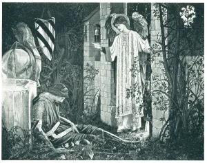 Grail: The Failure Of Sir Lancelot Tapestry