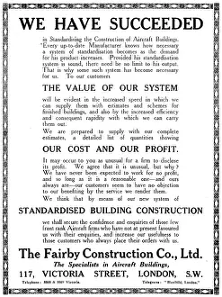 Fairby: Fairby Construction Co - Aircraft Hangars