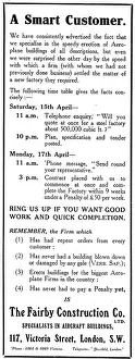 Fairby: Fairby Construction Co. Aeroplane Hangars