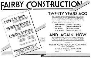 Fairby: Fairby Construction Co Ltd : Vickers :
