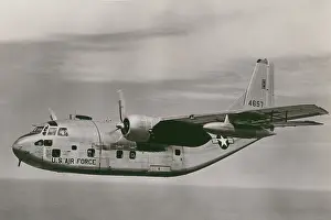 Fairchild: Fairchild C-123B-FA Provider, 54-657, of the USAF