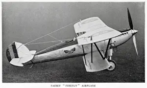 Firefly: Fairey Firefly aeroplane in flight