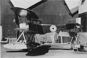 Flaps: Fairey Hamble Baby single-seat floatplane