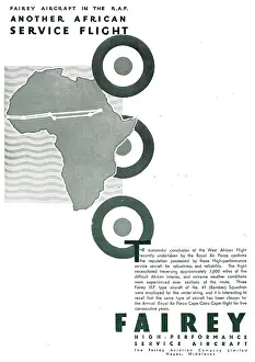 Iiif: Fairey IIIF Africa Flight
