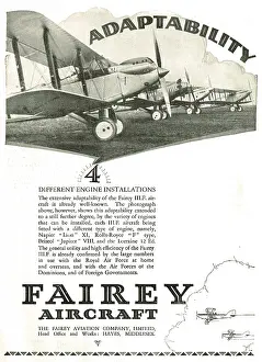 Iiif: Fairey IIIF - Choice Of 4 Different Engine Installations