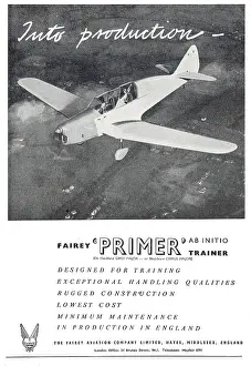 Primer: Fairey Primer Ab Initio Training Aircraft