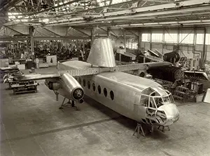 Rotodyne: Fairey Rotodyne under construction
