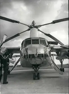 Rotodyne: Fairey Rotodyne flying demonstration, White Waltham, UK