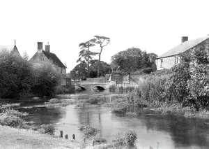 Coln: Fairford, River Coln c1955
