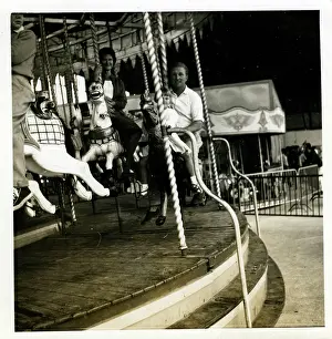Fairground: Fairground Carousel, Hythe, Hampshire