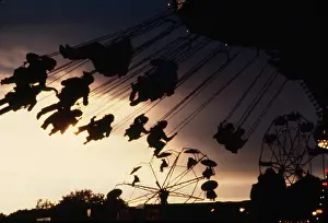 Punter: Fairground at Derby Day, Epsom