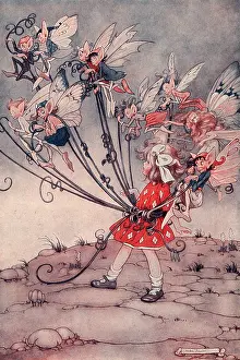 Silken: The fairies bound me with their silken chains by Helen Jacob