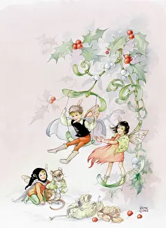 Cloke: Fairies, Holly and Mistletoe