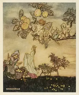 Elves: Fairies Pick Apples