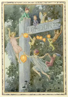 Fairies and signpost