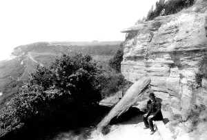 Fairlight: Fairlight Glen, Lovers Seat 1890