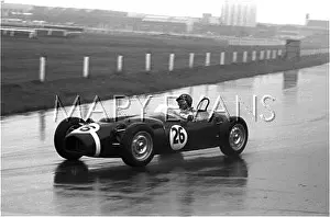 Fairman: Fairman in Ferguson P99, Aintree, England