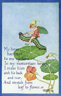 Hester: Fairy on a caterpillar