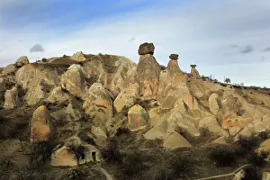 Troglodyte: Fairy chimneys, Cappadocia, Turkey
