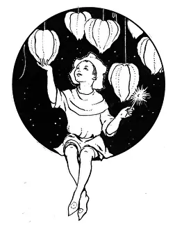 Nightfall: Fairy with Chinese Lanterns