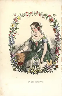 Lassalle: The fairy floret within a garland of flowers