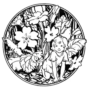 Amoung: Fairy among flowers