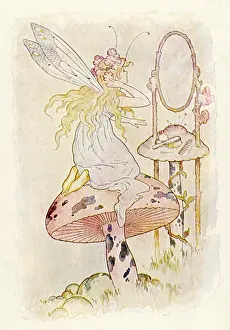 Arranges: FAIRY LOOKING IN MIRROR
