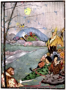 Demi: FAIRY MUSICIANS by Harry Clarke