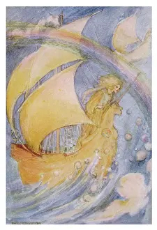 Florence Susan Harrison Collection: A Fairy Ship of the sky