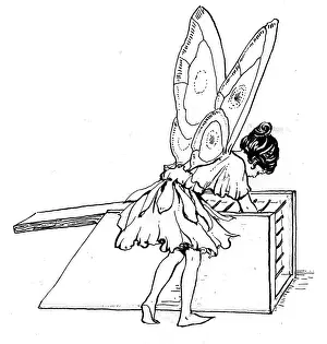Traps: Fairy taking cheese from mouse trap