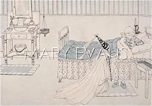C1912: FAIRY VISITING BOY C1912