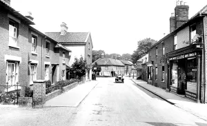 Fakenham: Fakenham, Oak Street 1929