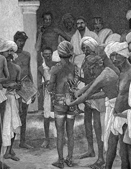 Hooks: FAKIR WITH HOOKS IN BACK