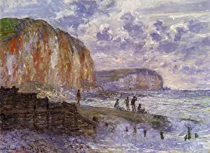 Lifes: Falaises des Petites-Dalles, by Monet
