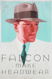 Headwear: Falcon headwear ad