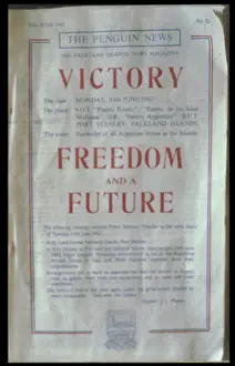 David Kirby: FALKLANDS/NEWSPAPER