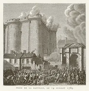 Axes: Fall of the Bastille, Paris - French Revolution