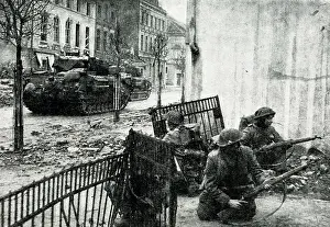 Cleves: Fall of Kleve (Cleves), Germany, WW2