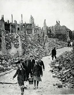 Mannheim: Fall of Mannheim, Germany, WW2