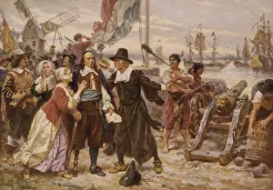 Stuyvesant: THE FALL OF NEW AMSTERDAM, by Jean Leon Gerome